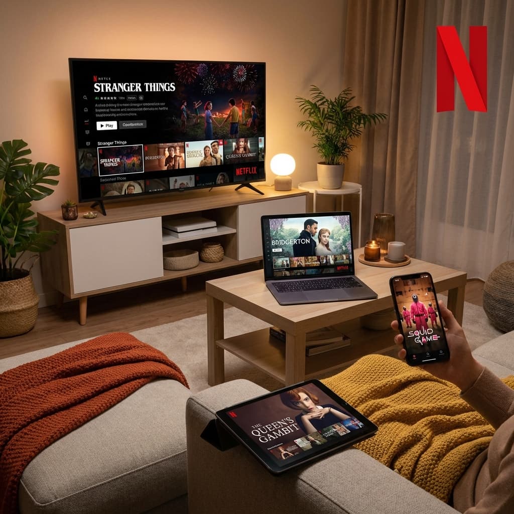 أفضل اشتراكات IPTV و Netflix في المغرب 2026 - Emaghrib